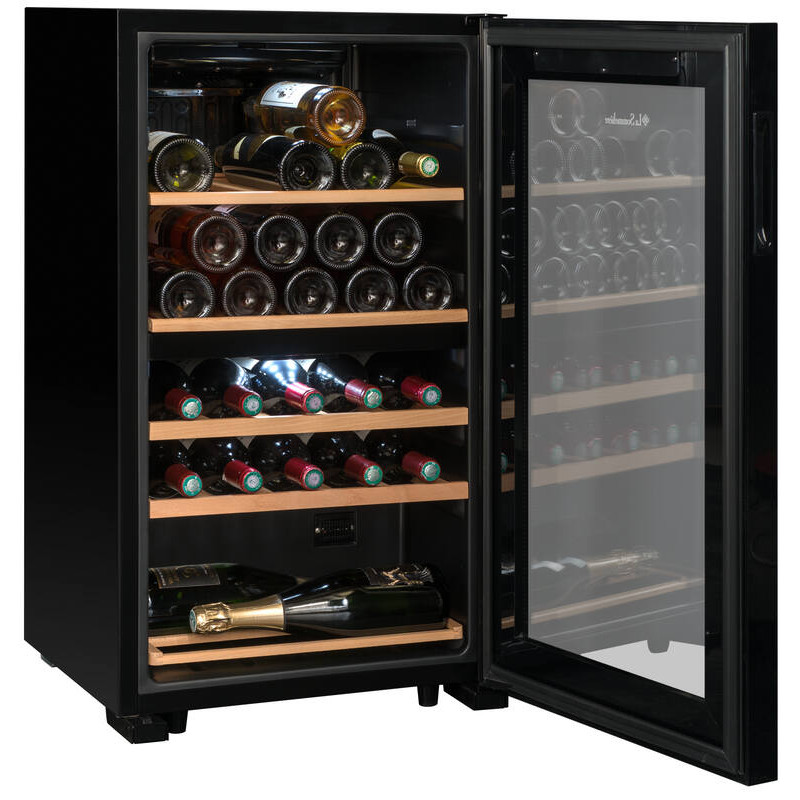 Double zone temperature-controlled cellar SLS32DZBLACK 32 Bottles - La Sommelière