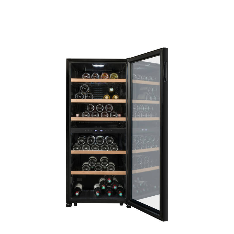 Dubbel Zone Wijnkoeler LS102DZBLACK 102 Flessen - La Sommelière