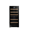 Cave de mise à température double zone LS102DZBLACK 102 Bouteilles - La Sommelière