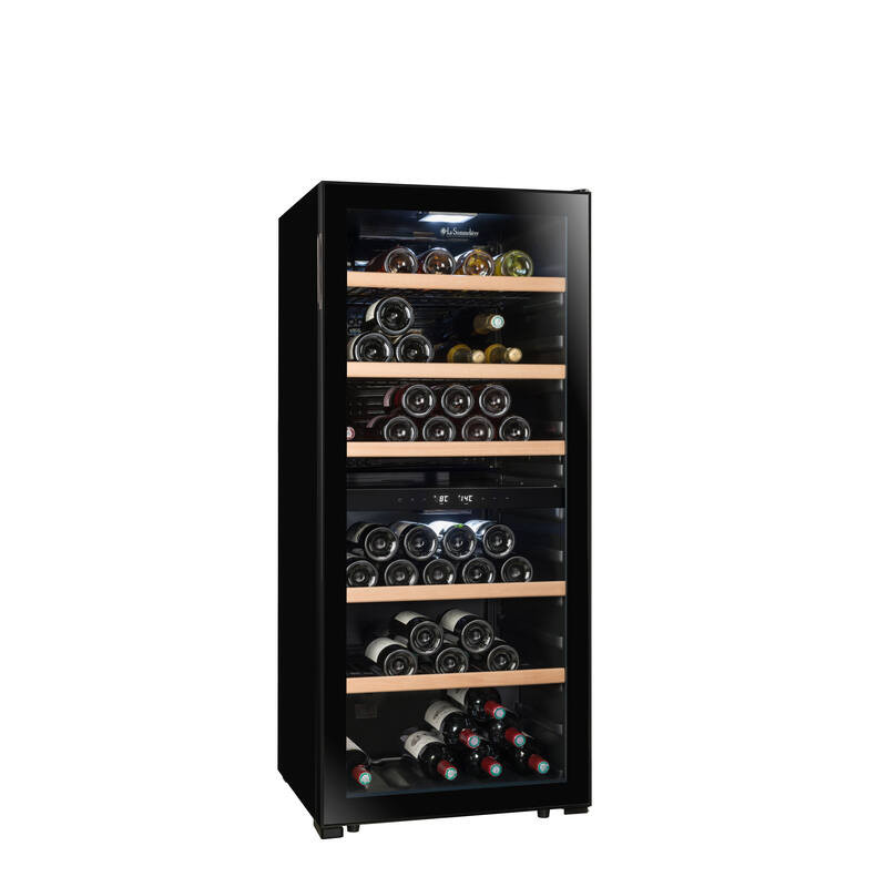 Dubbel Zone Wijnkoeler LS102DZBLACK 102 Flessen - La Sommelière