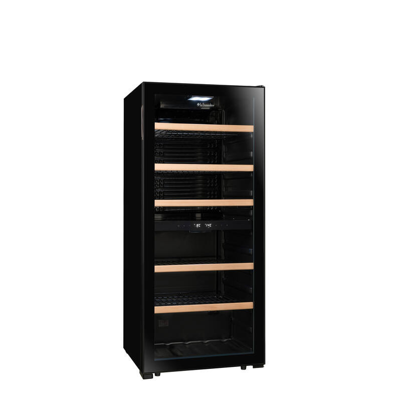 Cave de mise à température double zone LS102DZBLACK 102 Bouteilles - La Sommelière