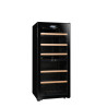 Cave de mise à température double zone LS102DZBLACK 102 Bouteilles - La Sommelière