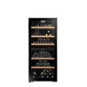 Cave de mise à température double zone LS102DZBLACK 102 Bouteilles - La Sommelière