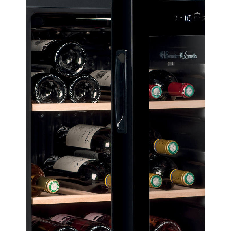 Cave à Vin LS36BLACK 36 Bouteilles La Sommelière : Élégance et Efficacité 