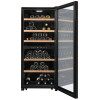 Dual Zone Wine Cooler LS102DZBLACK 102 Bottles - La Sommelière